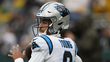 Carolina Panthers quarterback Bryce Young