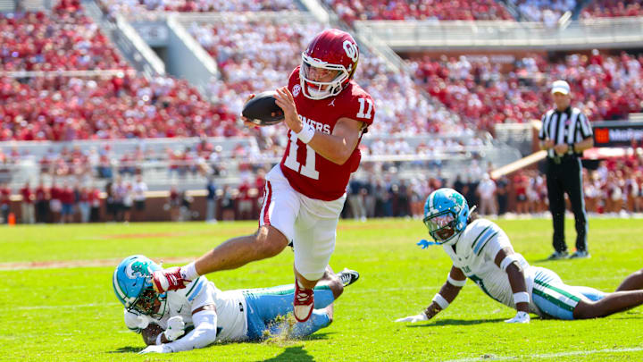 Oklahoma Sooners quarterback Jackson Arnold