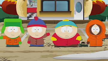 South Park The Streaming Wars : Cartman locks horns with his mom in a battle of wills, while an epic conflict unfolds and threatens South Park’s very existence. Paramount+ exclusive event, SOUTH PARK THE STREAMING WARS streaming on Paramount+