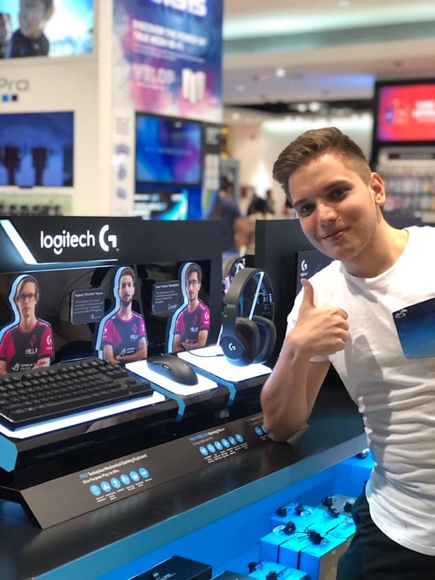 Necros at computer store