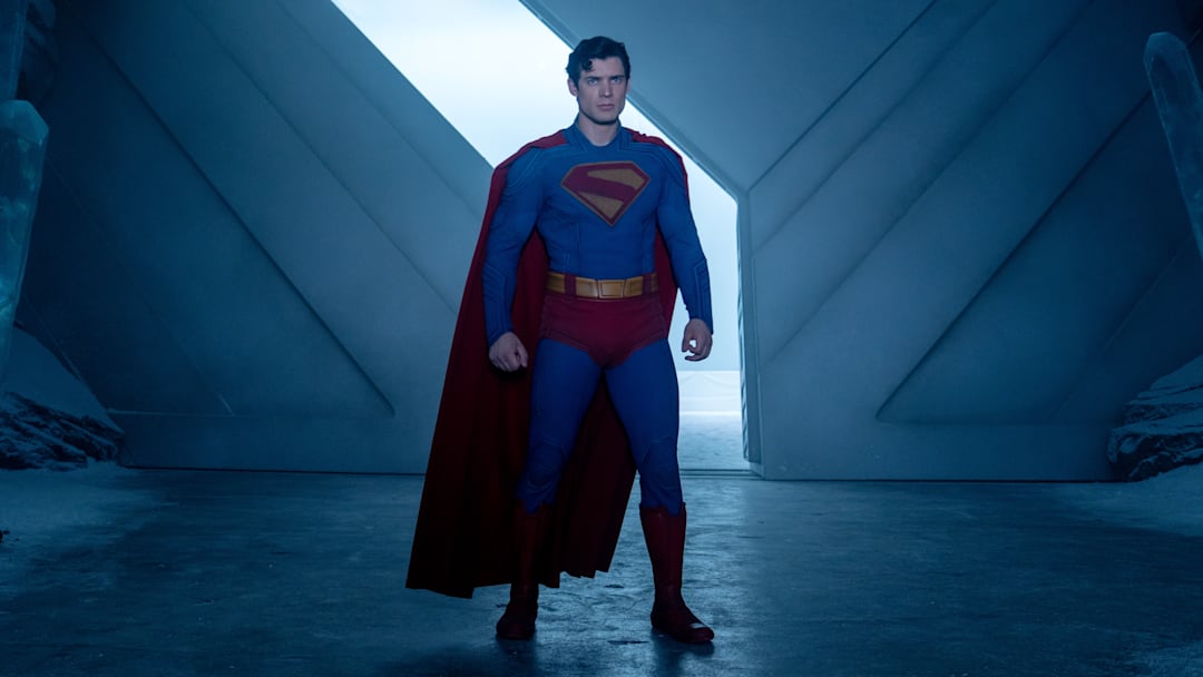 DAVID CORENSWET as Superman in DC Studios’ and Warner Bros. Pictures’ “SUPERMAN,” a Warner Bros. Pictures release. Photo Credit: Jessica Miglio. Copyright: © 2025 Warner Bros. Ent. All Rights Reserved. TM & © DC