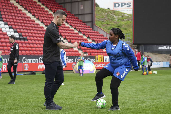 Jack WIlshere was at The Valley this week for the launch of Ultilia Kids and Girls Cup 