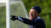 Kylian Mbappé, sous les couleurs de l'Équipe de France