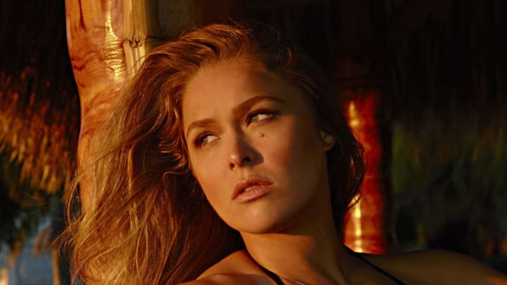 Ronda Rousey was photographed by Walter Iooss Jr. in Captiva, Fla.