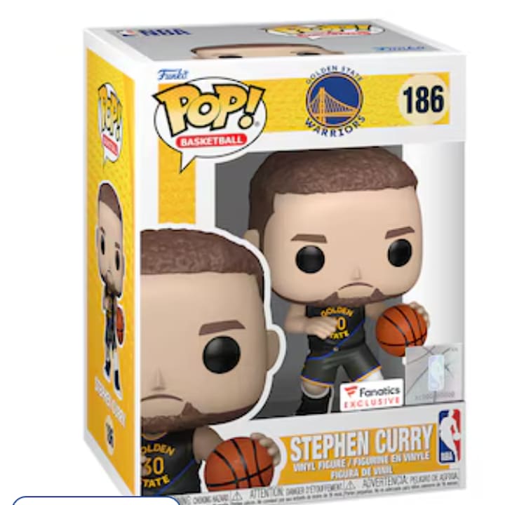 Stephen Curry Golden State Warriors Fanatics Exclusive Statement Funko Pop! Vinyl Figure