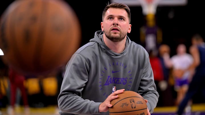 Los Angeles Lakers guard Luka Doncic.