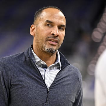 Harrison was the villain of the much-derided and bombshell Luka Doncic trade at the deadline last season.