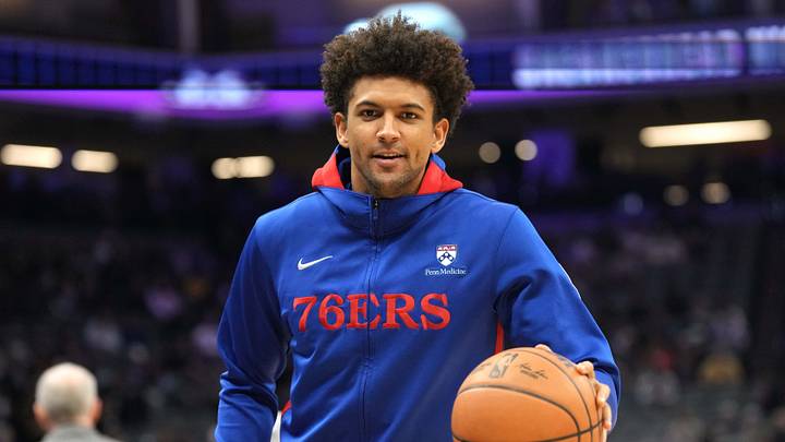 Philadelphia 76ers guard Matisse Thybulle (22) warms up before the game against the Sacramento Kings at Golden 1 Center. 