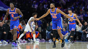 New York Knicks v Philadelphia 76ers