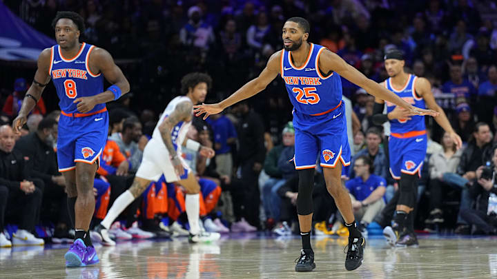 New York Knicks v Philadelphia 76ers