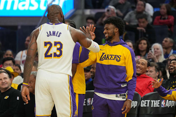 LeBron James, Bronny James