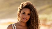 Kamie Crawford was photographed by Derek Kettela in St. Croix. 