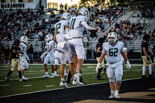 Mt. Vernon vs. Pendleton Heights in Indiana Varsity high school football showdown -Sept. 26, 2025 