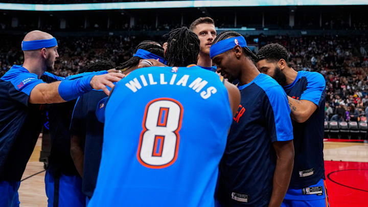 Oklahoma City Thunder v Toronto Raptors