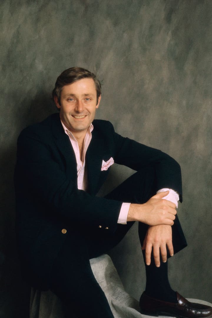 Peter Benchley is pictured