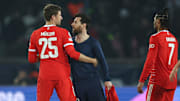 Thomas Müller y Lionel Messi, años atrás en un duelo de la Champions League entre el Bayern Múnich y el París Saint-Germain.
