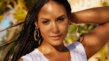 Marquita Pring was photographed by Ben Watts in Barbados.