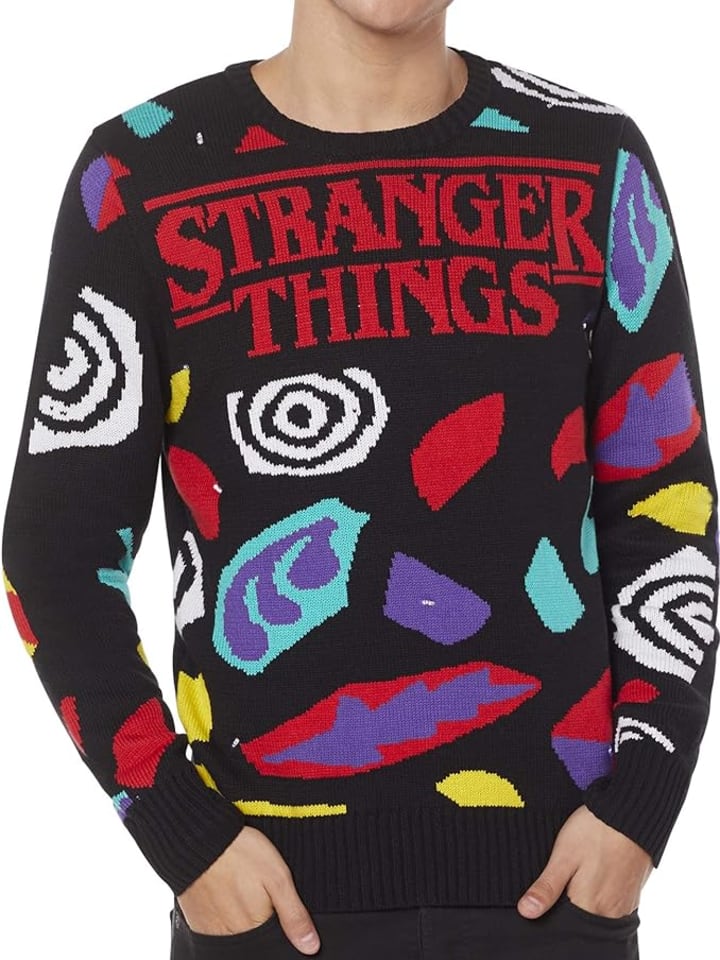 Best ugly Christmas sweaters: Light-Up Stranger Things Ugly Christmas Sweater