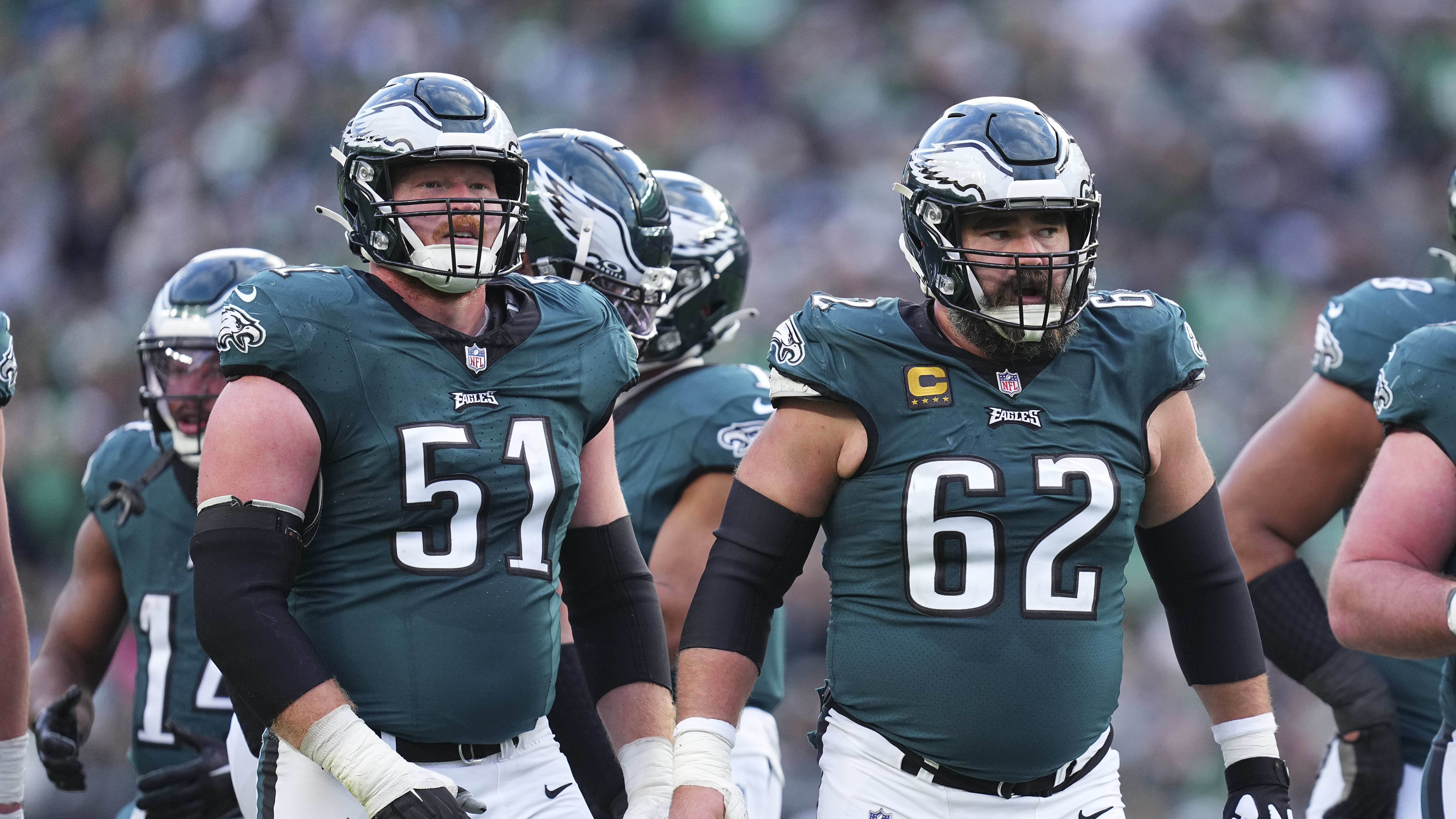 Cam Jurgens, Jason Kelce