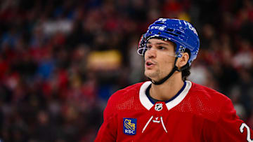 Johnathan Kovacevic while playing for the Montreal Canadiens