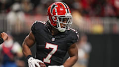 Atlanta Falcons running back Bijan Robinson