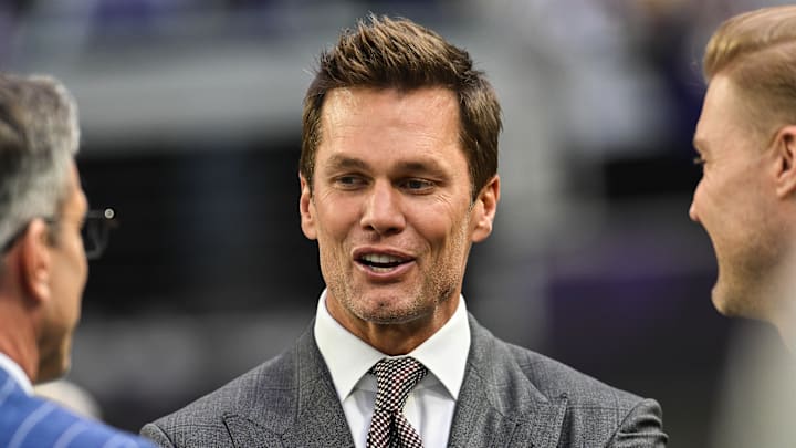 Brady had a busy year, starting his role as a commentator for Fox, and becoming a minority owner of the Las Vegas Raiders. Brady had a busy year, starting his role as a commentator for Fox, and becoming a minority owner of the Las Vegas Raiders.