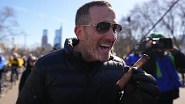Howie Roseman at Philadelphia Eagles Super Bowl Championship Parade