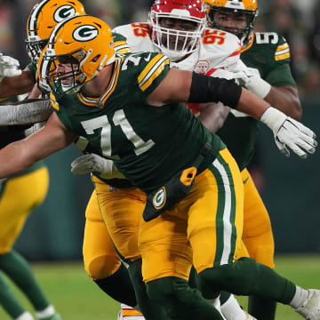 Josh Myers has struggled in three seasons with the Packers.