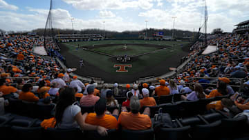 Fans fill up Lindsey Nelson Stadium during a NCAA baseball game between the Tennessee Volunteers and Florida Gators in Knoxville, Tenn., on Sunday, March 16, 2025.