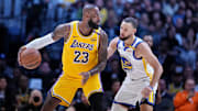 LeBron James y Stephen Curry se han enfrentado muchas veces con Lakers y Warriors