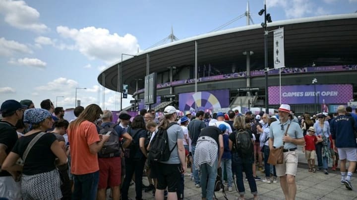 Fans faced lengthy queues at Stade de France, causing many to miss the opening match