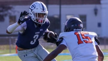 Cam Brown (3) will lead Gilman School against Boys' Latin School in one of a handful of football season openers in Maryland this weekend.