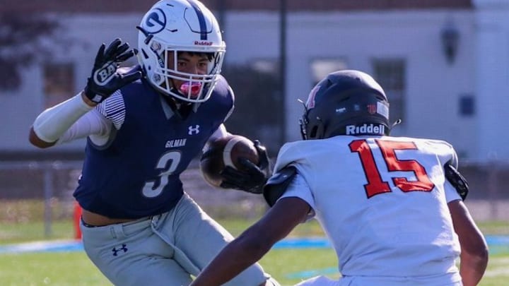 High school football is back in Maryland as the 2025 season kicks off Thursday afternoon with Gilman hosting Boys' Latin. High school football is back in Maryland as the 2025 season kicks off Thursday afternoon with Gilman hosting Boys' Latin.
