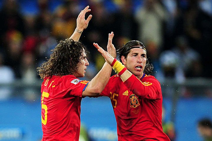 Carles Puyol, Sergio Ramos