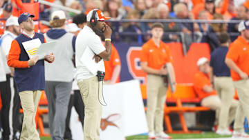 Fran Brown gives a blunt assessment of Syracuse football's QB situation amid injury. He's confident in Rickie Collins.