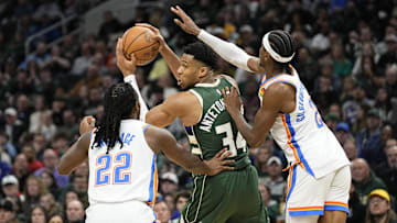 Cason Wallace, Giannis Antetokounmpo, Shai Gilgeous-Alexander