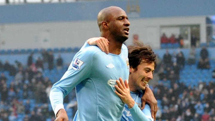 Manchester City's French midfielder Patr
