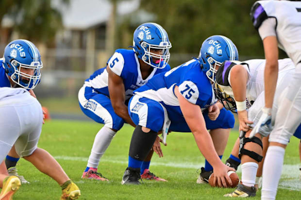 Desoto County vs. Okeechobee in Florida Varsity high school football showdown 08/22/2025