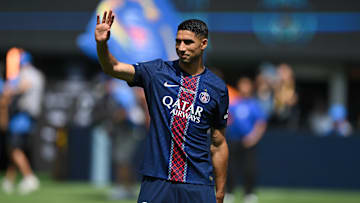 Achraf Hakimi avec le PSG.