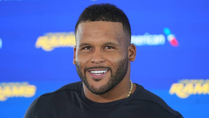 Los Angeles Rams defensive end Aaron Donald.
