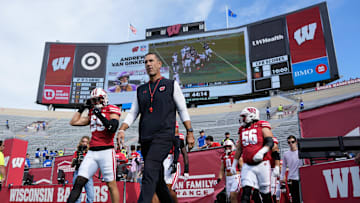 Luke Fickell, Wisconsin Badgers. (Mandatory Credit: Jeff Hanisch-Imagn Images)
