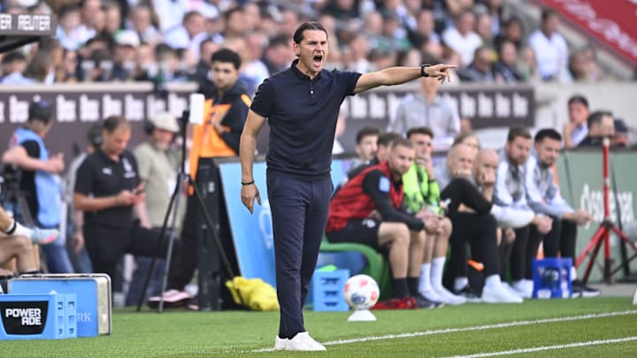 Gerardo Seoane kam mit den Fohlen nicht über ein 0:0 über den HSV hinaus Gerardo Seoane kam mit den Fohlen nicht über ein 0:0 über den HSV hinaus