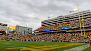 Clouds form as the Arizona State Sun Devils take on the West Virginia Mountaineers at Mountain America Stadium in Tempe on Nov. 15, 2025.
