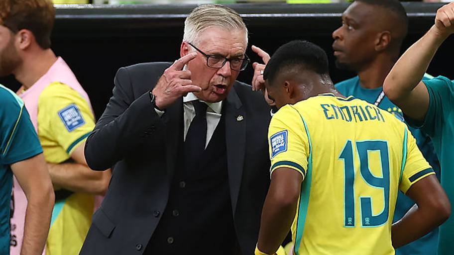 ancelotti talks to endrick