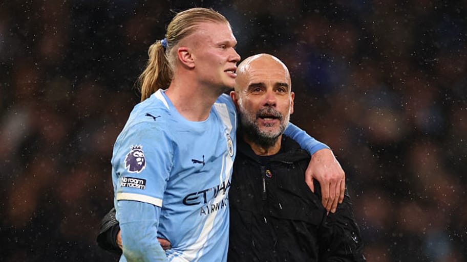 Erling Haaland, Pep Guardiola