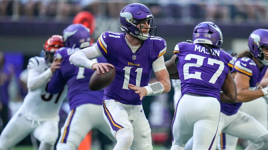 Minnesota Vikings quarterback Carson Wentz