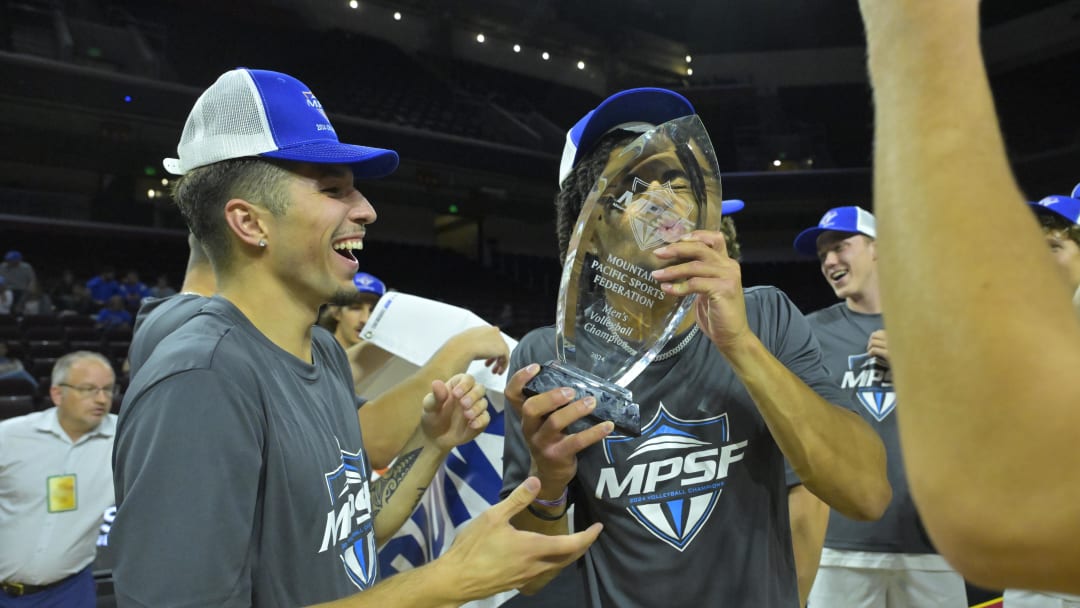 UCLA Bruins in the MPSF Men's Volleyball Championship at Galen Center. Mandatory Credit: Jayne Kamin-Oncea-USA TODAY Sports