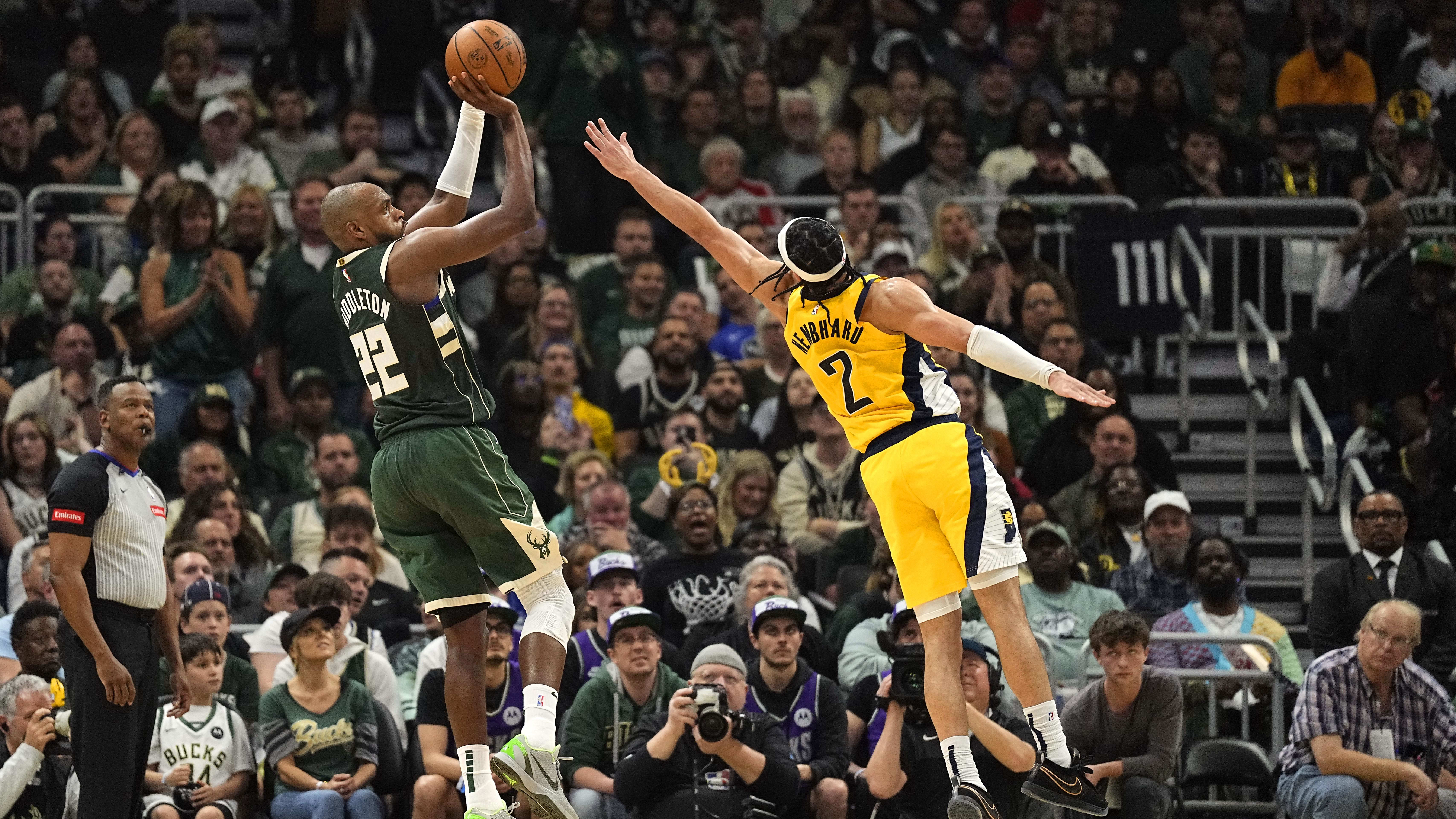 Bucks Stay Alive, Force Game 6 Behind Khris Middleton Near - 30 - Point Performance