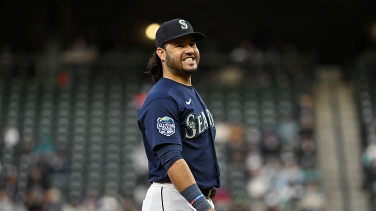 Seattle Mariners third baseman Eugenio Suarez