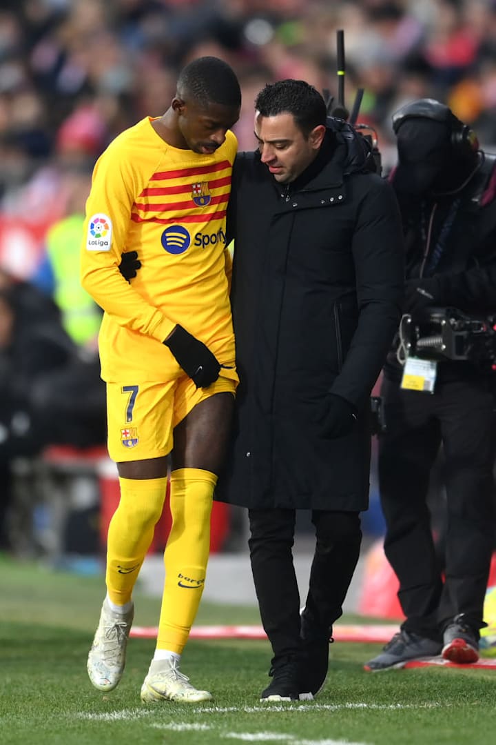 Ousmane Dembele, Xavi